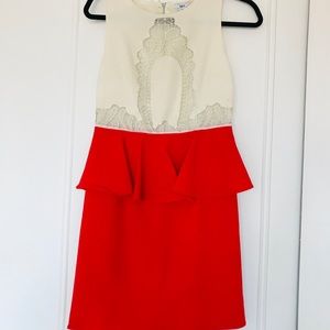 Beautiful peplum dress